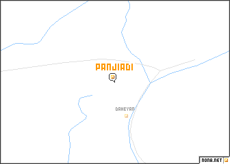 map of Panjiadi