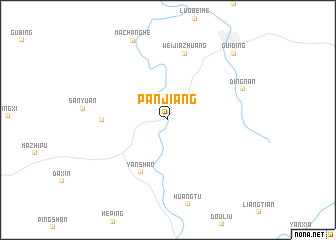 map of Panjiang