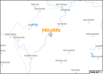 map of Panjiapu