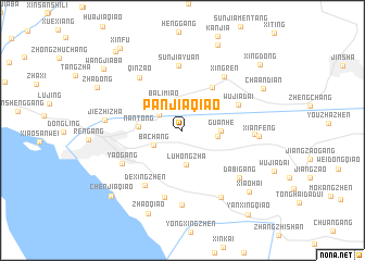 map of Panjiaqiao