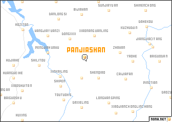 map of Panjiashan