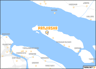 map of Panjiasha