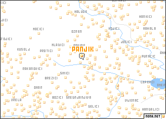 map of Panjik