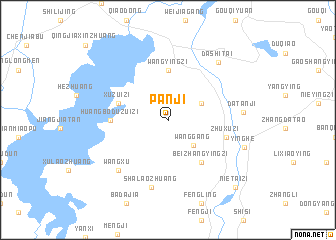 map of Panji