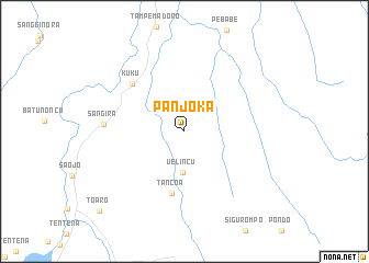 map of Panjoka