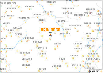 map of P\