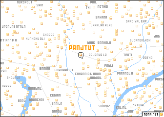 map of Panjtūt