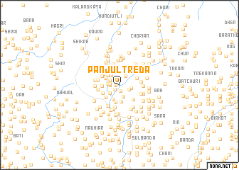 map of Panjūl Treda