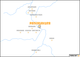 map of Panka Dákura