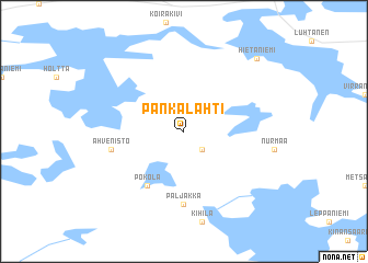 map of Pankalahti