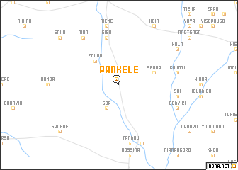 map of Pankélé
