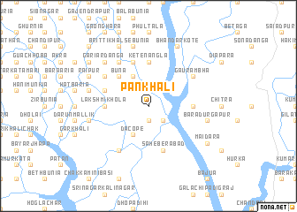 map of Pānkhāli