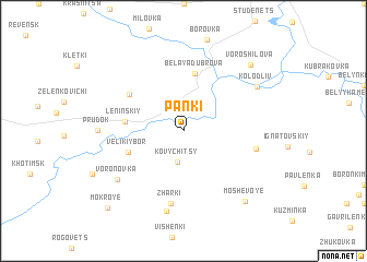 map of Panki