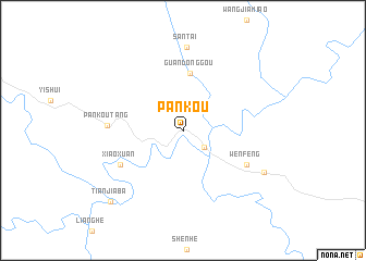 map of Pankou