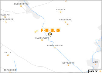 map of Panʼkovka