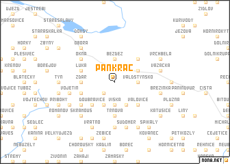 map of Pankrác