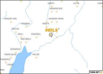 map of Panla