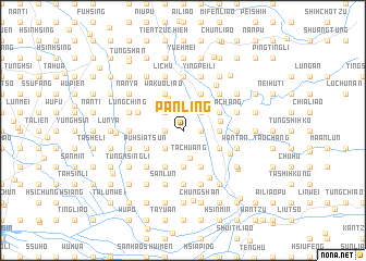 map of Pan-ling