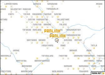 map of Pan Linh