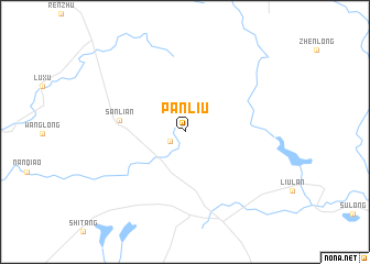 map of Panliu