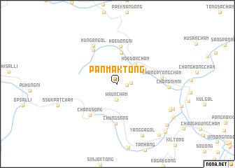 map of P\