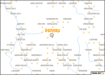 map of Pan Mau