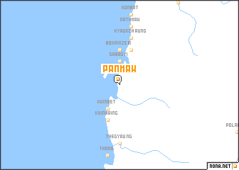 map of Panmaw