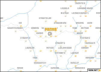 map of Panma