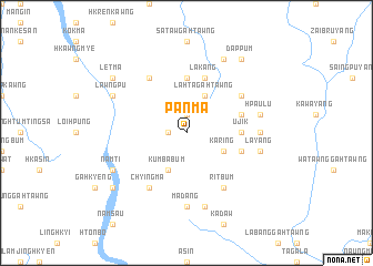 map of Panma