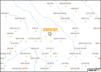 map of Panmon