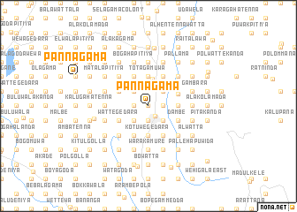 map of Pannagama