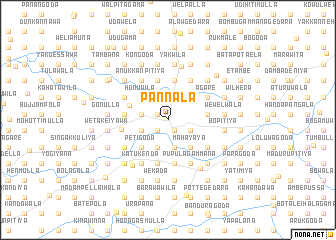 map of Pannala