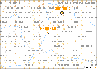 map of Pannala