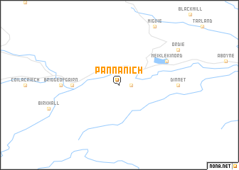 map of Pannanich