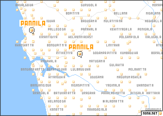 map of Pannila