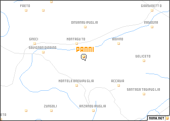 map of Panni