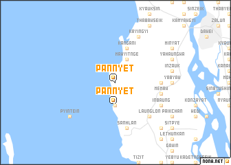 map of Pan-nyet