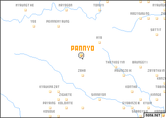 map of Pannyo