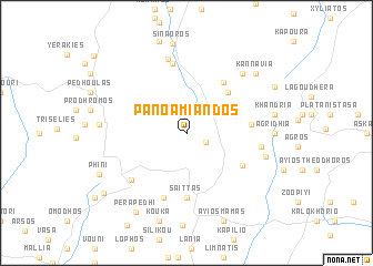 map of Pano Amiandos