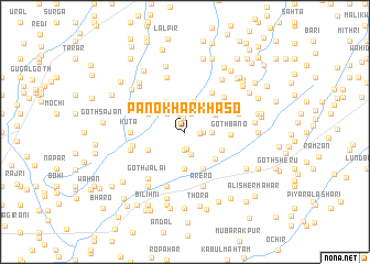 map of Pano Kharkhaso