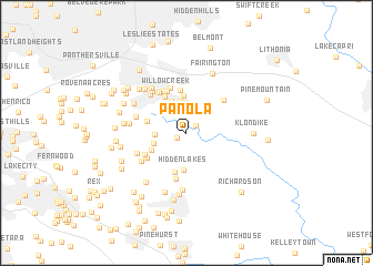 map of Panola