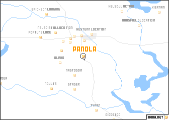 map of Panola