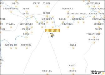 map of Panoma