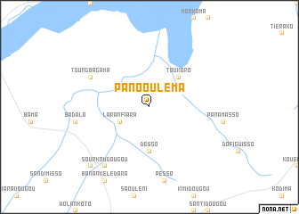 map of Pano Ouléma