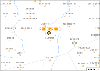 map of Panoramas