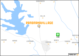 map of Panorama Village