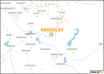 map of Panosolon