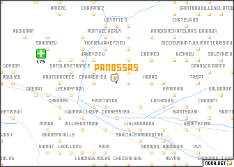 map of Panossas