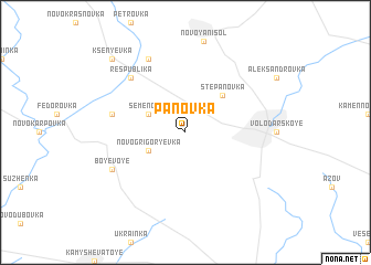 map of Panovka