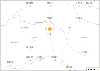 map of Pano